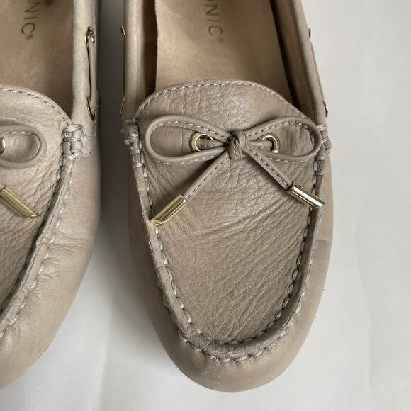 Vionic Virginia Driving Moc Leather Shoes Flats Loafers Women's Size 6 Gray0 - Picture 4 of 14